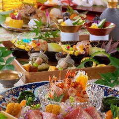 対馬のどぐろとイカ活き造り 博多 魚蔵 都ホテル店
