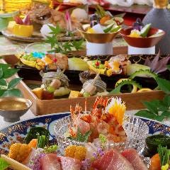 コースメニューに＋3000円で飲み放題を追加することも可能です。