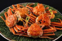 【冬季限定】福井県から直うのタグ付き越前蟹を堪能