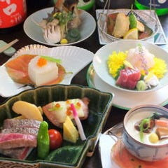 2時間飲み放題付板長お任せ「利休 宴コース」4,000円(税抜)