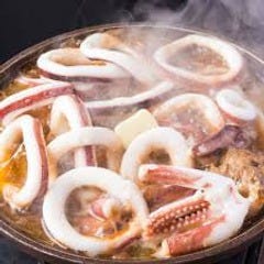 てんの人気No,1!濃厚な肝とイカが絡んで至極の一品に。