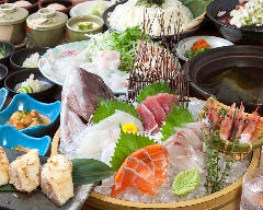 コース税込で2時間飲放題付！+500円で地酒・焼酎も飲み放題に☆