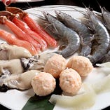 天使の海老、広島産牡蠣など
単品のご注文も可能です！