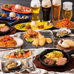 ヱビスと宴会料理のマリアージュをお楽しみ下さい