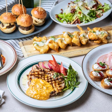 GOOD MORNING CAFE&GRILL 虎ノ門_【2時間飲み放題】大人気スライダーバーガーにデザート含む豪華料理全9品!!スタンダードプラン