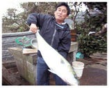 親戚で現役漁師の「末永誠さん」
ほか島仲間より新鮮食材が届く