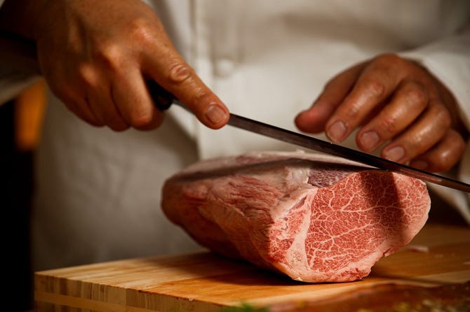 肉屋田中 銀座 割烹 ぐるなび