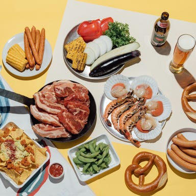 シュマッツ BBQ ビアガーデン_飲み放題付き各種コースは5000円~