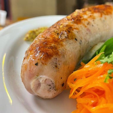 カジュアルビストロとナチュールワイン 酒場ナリス_キビまる豚のソーセージ