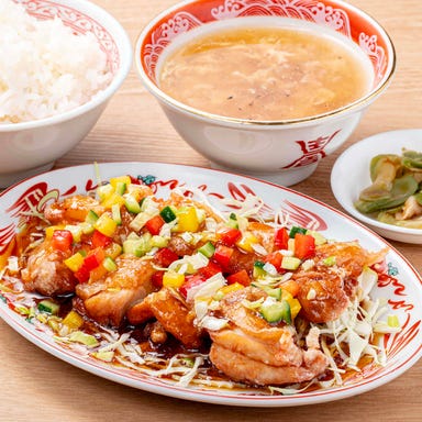 上海沸騰屋台 鶴亀酒家_油淋鶏定食