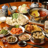 中華の人気料理が勢ぞろいの飲み放題付コースがおすすめ！