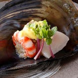 見た目の美味しさにもこだわった寿司岩ならではの京料理をお楽しみください