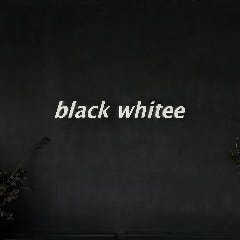 black whitee