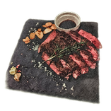 赤身肉と言えば！葡萄牛ランプの炭火焼/Charcoal-grilled grape beef rump meat
