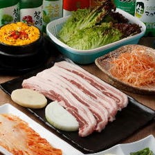 手作り韓国の家庭料理