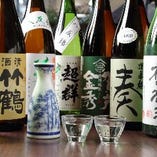 【日本酒】
地元広島の純米酒を約10種類ご用意しております