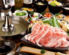 最高級の国産特撰豚が食べ放題！