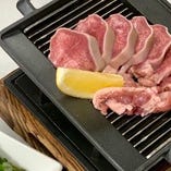 豚タンねぎ塩焼き/肉寿司４種盛り