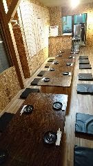 少人数から貸切宴会まで 団体様のお支払いは現金でお願いします