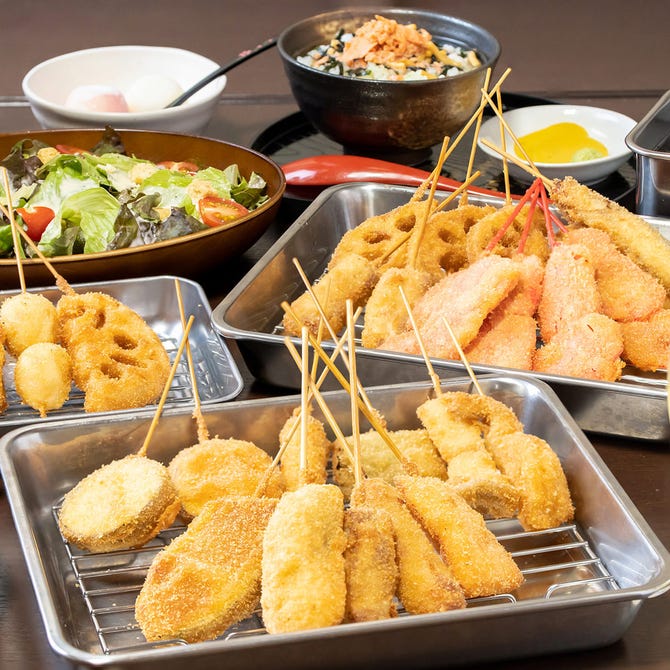 串カツ 一丸 飯田 大鹿 根羽 居酒屋 ぐるなび