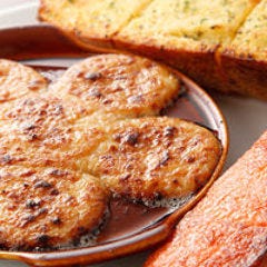 かに味噌のグラタンと各種トースト