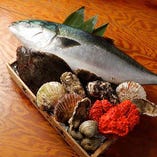 産地直送の新鮮な魚介類【北海道】