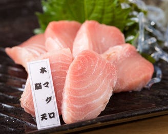 北新地 マグシェ マグロと日本酒 メニュー 逸品 単品 ぐるなび