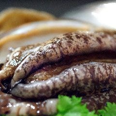 北海道産　天然アワビのお刺身
