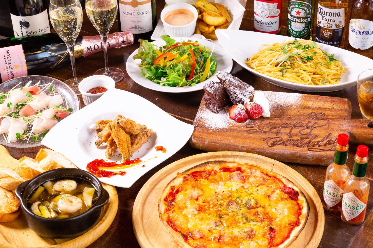 記念日 誕生日会 歓送迎会 全8品 飲み放題1分付 3500円 税込 女子会の場合 2 5時間飲放に延長 の詳細 和ノ肴 松 ナゴミノアテマツ By L Factory 泉区 泉中央 富谷 居酒屋 ぐるなび