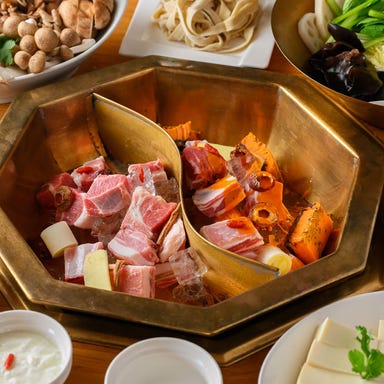 SAINUU氷煮羊炉 上野店_コスパ◎飲み放題付き！Bコース/2H飲み放題付き