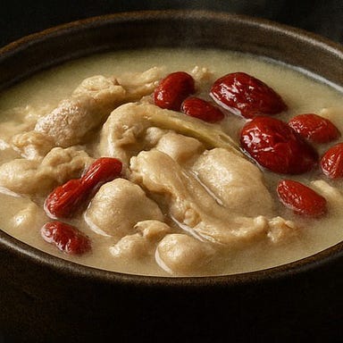 SAINUU冰煮羊炉 上野店_ランチ限定商品:胡椒豚肚鶏鍋