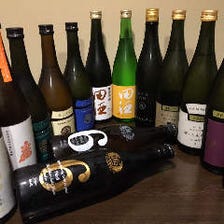 旨い日本酒を豊富に品揃えております