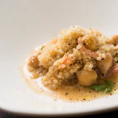 キヌアとひよこ豆のリゾット