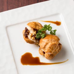 アイスシュー　鹿とナッツのキャラメリゼ　