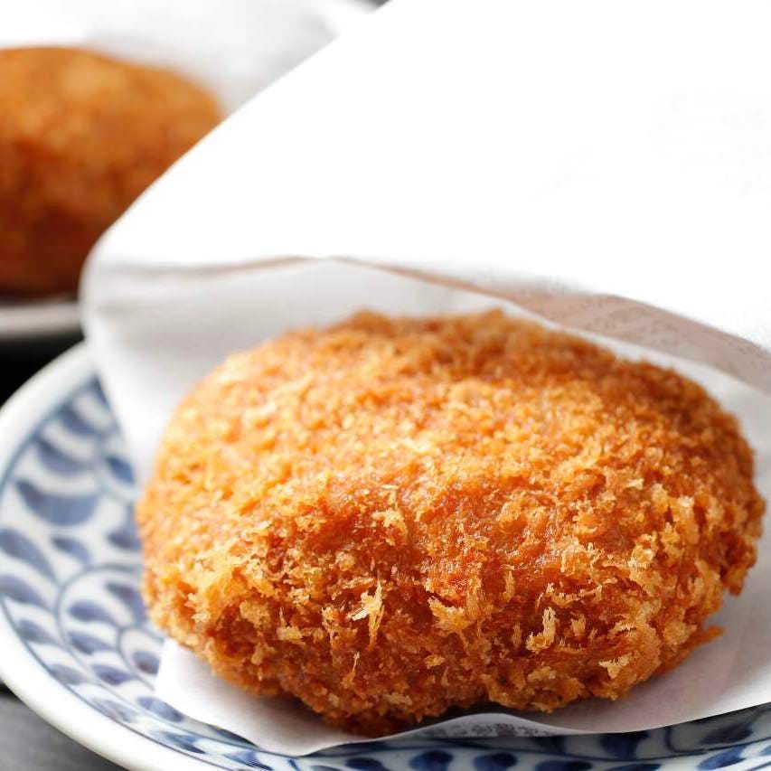 ヤマネ肉店 亀戸店_創業100年の伝統「メンチカツ」