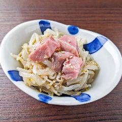 ヤマネ肉店 亀戸店_タンハムのもやしナムル