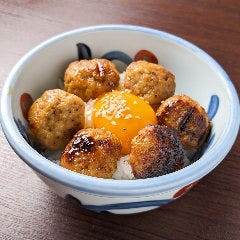 ヤマネ肉店 亀戸店_月見つくね丼