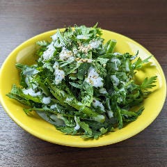 ヤマネ肉店 亀戸店_春菊バクダン