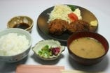 たんメンチ定食800円