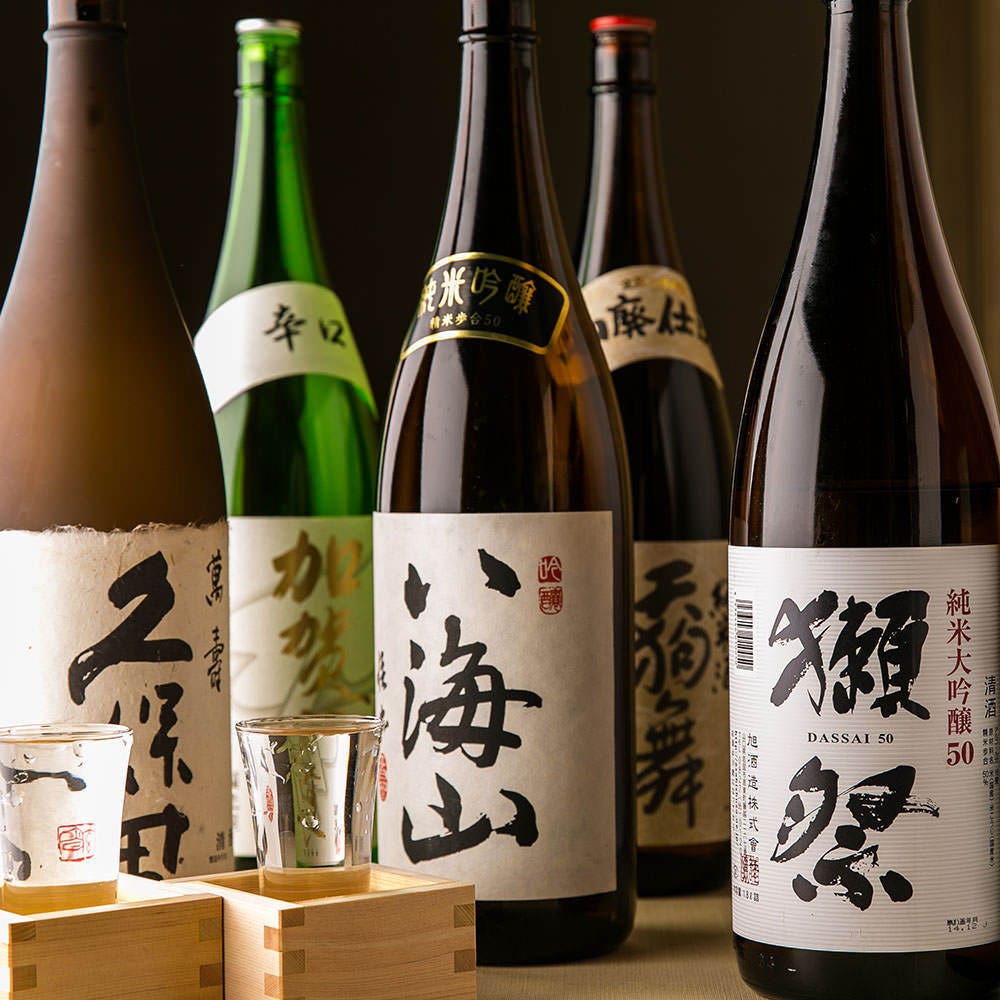 多様な日本酒をご用意しております！