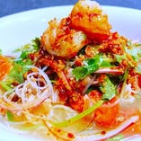 【トムヤム風ナンプラー冷し麺】