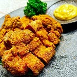 千葉県産地養鶏のしょうゆ黒唐揚げ