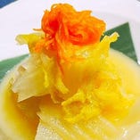 お勧め5.冬白菜の北京式マスタード甘酢漬け