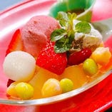 今月のオリジナルデザート