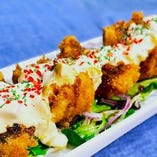 お勧め4.中華風アジフライ　搾菜タルタルソース