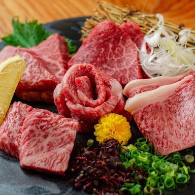 肉の名門 黒毛和牛焼肉 黒桜_黒桜 厳選5種盛り