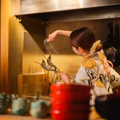 炭焼きと現代和食 ろおじ_ろおじ名物!原始焼き
