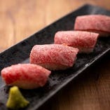 A5ランク 神戸牛の肉寿司