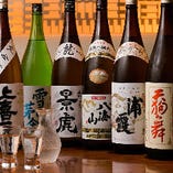 プレミアム飲み放題では地酒も飲み放題に！