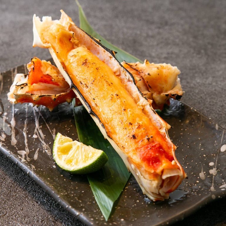 隠れ家個室居酒屋 獅子舞 成田店_焼きタラバガニ